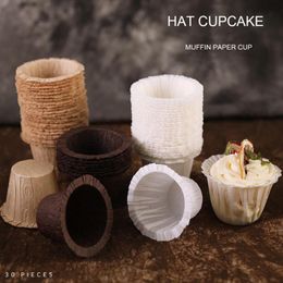 paper liner for baking Canada - Other Event & Party Supplies 30pcs set Paper Cup Muffin Wrapper Cupcake Oilproof Liner Baking Tray Case Cake Mold Decor Tool