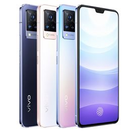 Original Vivo S9 5G Mobile Phone 8GB RAM 128GB ROM MTK Dimensity 1100 64MP AF 4000mAh Android 6.44 inch AMOLED Full Screen Fingerprint ID Face Wake NFC Smart Cellphone