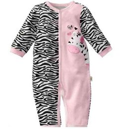 Zebra Baby Rompers Baby Girls clothes Body suits One-piece Romper bebe jumpsuit newborn roupa bebes infantil months Pyjamas G1221