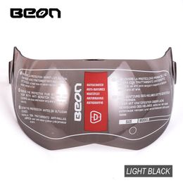 BEON B702 T702 MOTORCYCLE VISOR BLACK TRANSPARENT SILVER goggles gloasses visors for beon 702 4 SEASONS HELMETS