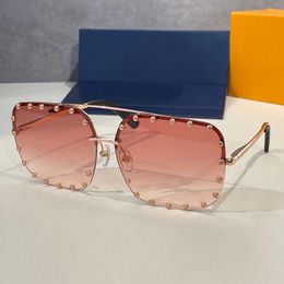 Fashionable Men Metal sunglasses Pilot Decorative Designer Glasses Big Rectangle Frame Lenses UV400 Lightweight Comfortable Original Box