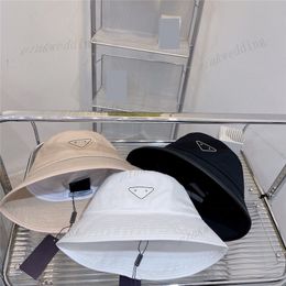 Solid Color Bucket Hat Outdoor Sun Cap Simple Letter Printed Fisherman Hats Breathable Bucket Caps For Unisex