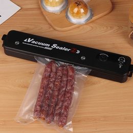 Portable Mini Electric Vacuum Sealer Packaging Machine Film Sealer Vacuum Packer Including 10Pcs Bags 220V/110V