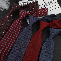 High-end Silk Necktie Mens Business Ties Neckwear Jacquard Busines Tie Wedding Neckwear
