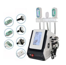 360 Degree Cryolipolysis Lipolaser Belly Body Slim Double Chin Removal Cryotherapy Machine 650nm Lipo Laser Cavitation RF Fat Removal