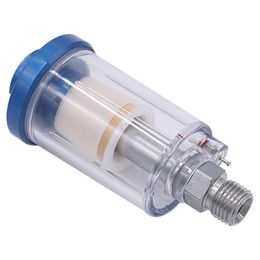air hose parts UK - Parts 1 4'' Water Oil Separator Inline For Compressor Spray Paint Gun Air Hose Filter Moisture Trap 85 * 40mm