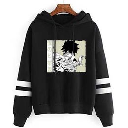 New Fashion Men's Casual Hoodie DABI My Hero Academia Sweetshirt Women's Hoodie Spring and Autumn Pullover Y0803 Y0804