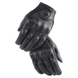 Leather Motorcycle Gloves Full Finger/Half Finger Protective Gear Racing Biker Riding Motorbike Motocross glove guantes moto H1022