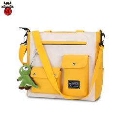 Women's Shoulder Bag Fashion Yellow Messenger Bags Lady Casual Crossbody Tote Females