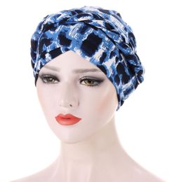 2021 Women Fashion Muslim Scarf Hijabs Women India Hat Turban Hat Wrap Cap Head Scarf Headscarf Hat Women Hair Accessories
