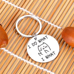 10Pieces/Lot Cat Funny Best Friend Keychain Birthday Thank You Gifts for Women Men Anniversary Friendship Presents for BFF Daughter Son