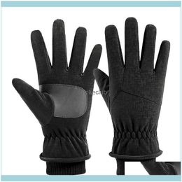 Protective Gear Sports & Outdoors Cycling Gloves 1 Pairs Outdoor Sport Windproof Touch Screen Keep Warm Mticolor Anti Slip Portable Unisex L