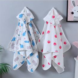 Towel Super soft Baby Hooded Bathrobe Infant Sleeping Bag Swaddle Wrap Blankets born Bath Poncho Spa s 210728