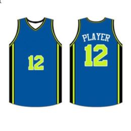 Basketball Jersey Men Stripe Short Sleeve Street Shirts Black White Blue Sport Shirt UBX12Z850