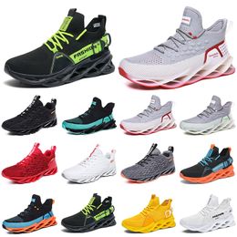 GAI men running shoes breathable trainer wolf grey Tour yellow triple whites Khaki green Light Brown Bronze mens outdoor sport sneakers walking jogging