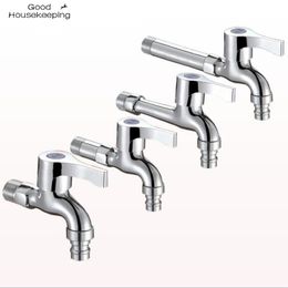 top washers Canada - Modern Fashion Garden Brass Lengthen Fast open faucet  washing machine Cold Water Faucet  Mop Pool Taps
