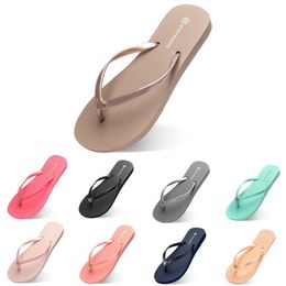 women slippers fashion flip flops beach hotel indoor slipper triple black rust pink white lemon green cool grey womens shoes twenty three