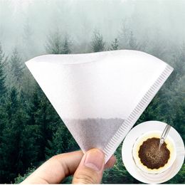 50 PCS/bag Cone Coffee Filters,Pour Over Philtre Paper for Better Tasting Brewing Dripper Tea Infuser Accessories XBJK2103