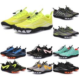 2021 Four Seasons Five Fingers Sports Shoes Mountaineering Net Extreme Simple Running、Cycling、Hiking、Green Pink Black Rock Climbing 35-45 Color102