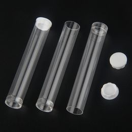 Vape Cart Packaging Plastic Containers Tube Clear Package for Wax Oil Tank Open Empty Cartridge Electronic Cigarettes