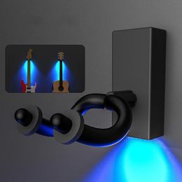 Naomi LED Light Guitar Wall Hangers Holder Stand ABS Hooks Wall Mount Holder Stand for Electric/Guitar Accessories