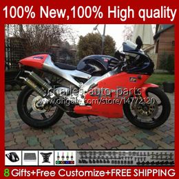 Body Kit For Aprilia RS-250 RSV RS 250 RS250 RR 1998 1999 2000 2001 2002 2003 Factory Red 23No.73 RSV-250 RS250R 98 99 00 01 02 03 RSV250 RSV250RR 98-03 Fairing +Tank cover