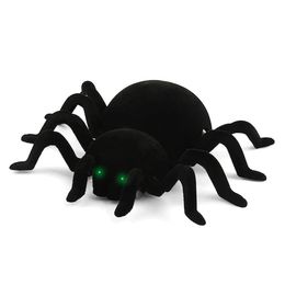 Simulation Remote Control RC Animals Simulation Furry Spider Toy Gift