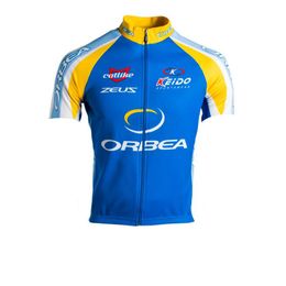 2021 Pro ORBEA team Men's Summer Breathable Cycling Short Sleeves jersey Road Racing Shirts Bicycle Tops Outdoor Sports Maillot S21042616