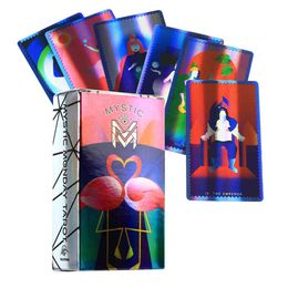 Tarot Del Fuego Card Game Deck Oracle Toy Divination Mystery Riding Party Electronic Guide Predicting Brain love L5P6