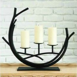 Candle Holder Stand Wedding Candlestick Candelabra Fashion Romantic Dining Table Wedding Candles Home Decoration Handmade