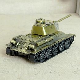 Decorative Objects & Figurines Retro War Tank Miniature Model Home Decorations Metal Pography Props Children Birthday Gifts Bedside Decorati