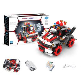 491PCS MoFun M20 DIY 2.4G Block Building Programmable APP/Stick Control Smart RC Robot Car