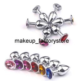 Massage Stainless Steel Butt Plug Anal Massager Spiral Beads Stimulation Thread Anus Sex Toy for Adult Men Women Toys