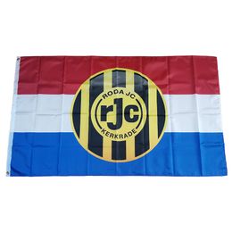 Flag of Netherlands Football Club Roda JC Kerkrade 3*5ft (90cm*150cm) Polyester flags Banner decoration flying home & garden Festive gifts