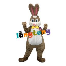 Mascot Costumes958 Animal Costume Brown Rabbit Mascot Costume Suit Party Adult Dress For Holiday