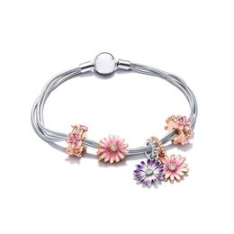 Pinkgarden Bracelets de perles pour petite fille 