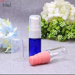 10g/ml Multicolor Plastic Pump Bottle Shanpoo Lotion Cream Cosmetic Emulsion Small Sample Empty Packing Bottlesgood qty