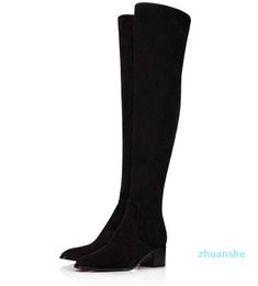 Descuento Botas Rojas Largas Para Mujer 2022 en venta en DHgate.com