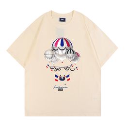 Kith Brand Tom And Jerry Anime T-Shirt Designer Tops Casual Short Sleeves SESAME STREET Tee Vintage Fashion Clothes Tees Outwear Tee Top 3279