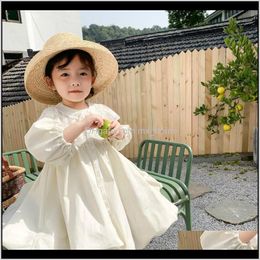 Dresses Clothing Baby Kids Maternity Drop Delivery 2021 Spring Girl Baby Up In Long Child Girls Casual Holiday Clothes Ed As Princess Wcw2 Tx