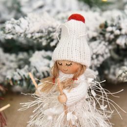 New Year Gift Cute Christmas Angel Doll Xmas Tree Ornament Noel Deco Christmas Decoration for Home Natal 2021 Navidad Decor