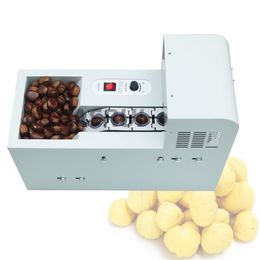 Automatic Chestnuts Opening Machine Commercial Chestnut Opener Cutting Maker 220V