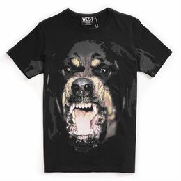 tshirts summer fashion mens tshirt loose shortsleeved tshirt womens 3d printing dog portrait printing round neck couple top gvc001