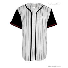 Customize Baseball Jerseys Vintage Blank Logo Stitched Name Number Blue Green Cream Black White Red Mens Womens Kids Youth S-XXXL XJ5TI