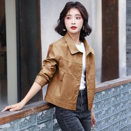 Descuento Chaqueta Color Café 2022 en venta en DHgate.com