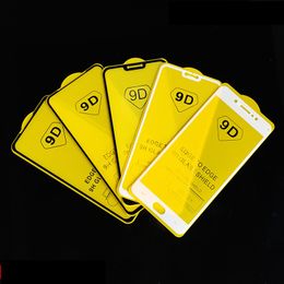 Full Cover 21D 9D Tempered Glass Screen Protector AB Glue For XIAOMI Redmi 9 9A 9C K30 PRO Redmi Note 9 4G 5G Note 9 Pro 5G 200PCS/LOT