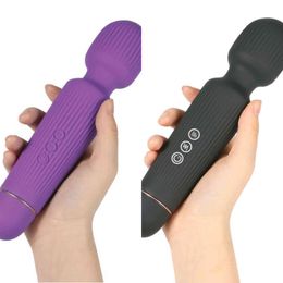 NXY Vibrators Super Powerful Vibrator Sex Toys for Women Vagina Clitoris Stimulator Magic Wand Massager Erotica Adults 1119