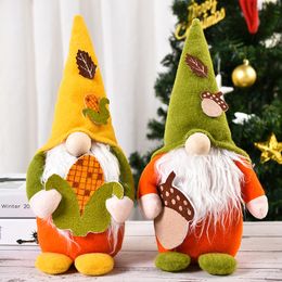 Harvest Festival Party Supplies Gnomes Faceless Doll Gnome Christmas Nordic Swedish Dwarf Elf Home Ornaments Decor