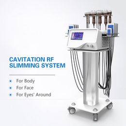 2021 Taibo 40K 6 in 1 Multifunctional Cavitation Ultrasound Body Slimming Vacuum Fat Loss Skin Tightening Device