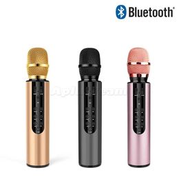 Microphone Condenser Sound Recording Mic Wireless Microphone powerful bluetooth speaker 2 in 1 KTV Karaoke New